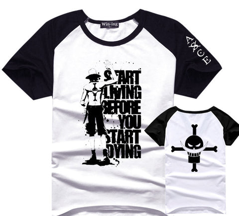 ONE PIECE DESIGNED T-SHIRTS