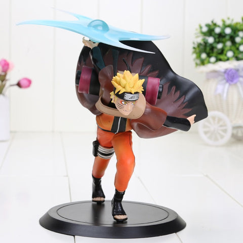NARUTO WITH FUUTON RASEN FIGURES