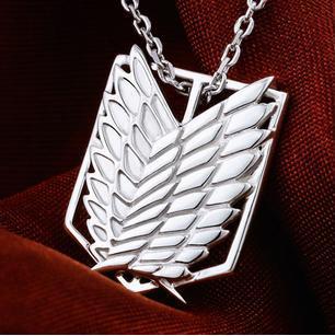 AOT SURVEY CORPS SILVER SPECIAL EDITION NECKLACE