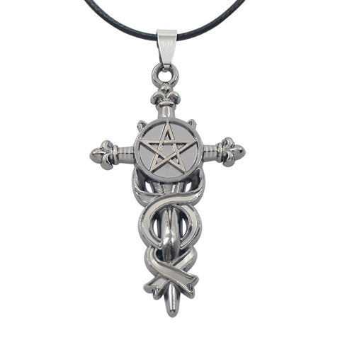 KUROSHITSUJI PENTAGRAM CROSS NECKLACES