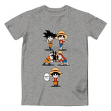 SAITAMA AND GOKU MASH UP T-SHIRTS
