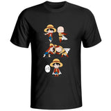 LUFFY AND SAITAMA CROSSOVER T-SHIRTS
