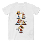 LUFFY AND SAITAMA CROSSOVER T-SHIRTS