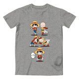 LUFFY AND SAITAMA CROSSOVER T-SHIRTS