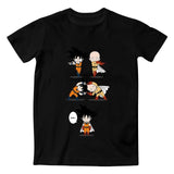 LUFFY AND SAITAMA CROSSOVER T-SHIRTS