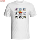 ONE PIECE DESIGNED T-SHIRTS