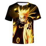NARUTO KYUUBI CHAKRA MODE T-SHIRTS