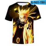 NARUTO KYUUBI CHAKRA MODE T-SHIRTS