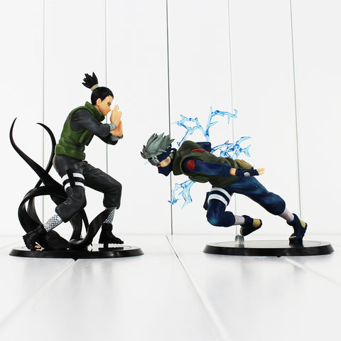 SHIKAMARU VS KAKASHI FIGURES