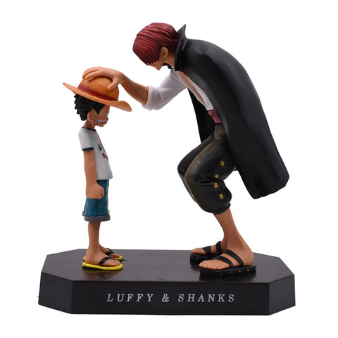 ONE PIECE SHANKS AND LUFFY FIGURES