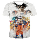 DRAGON BALL Z SPECIAL DESIGNED T-SHIRTS