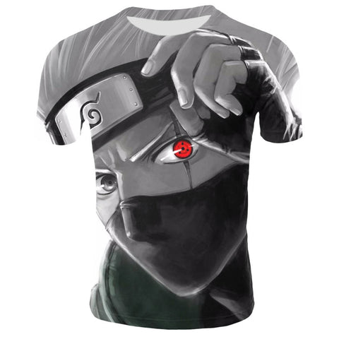 NARUTO KAKASHI'S EYES T-SHIRTS