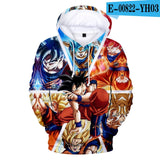 DRAGON BALL Z SPECIAL EDITIONS 3D HOODIES