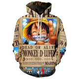 ONE PIECE SPECIAL EDITIONS 3D HOODIES