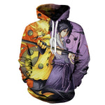 NARUTO AND SASUKE SPECIAL EDITIONS 3D HOODIES