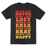 FAIRY TAIL DESIGNED T-SHIRTS